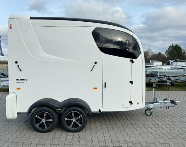 Remorque Humbaur Maximus 2700 avec Sellerie, Portes Latérales et Toit Ouvrant-Neuf
