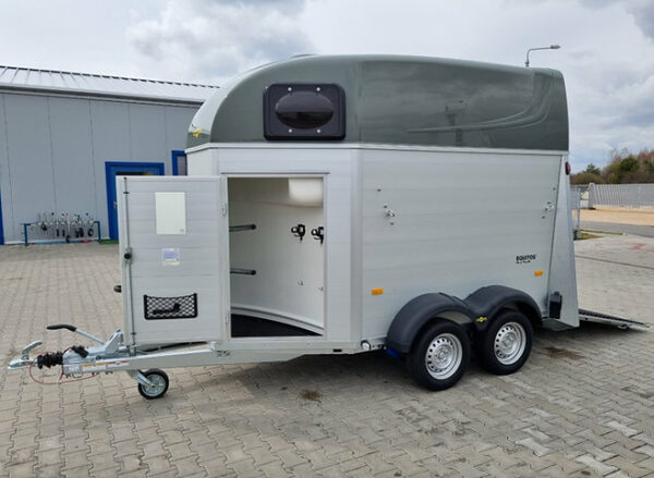 Remorque Humbaur Equitos Alu Plus 2000 avec Sellerie et Portes Latérales-Neuf - Image 11