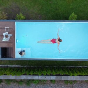 Piscine conteneur de 6.2 mx 2.5 m Jet Swim, Sport&Spa-Neuf