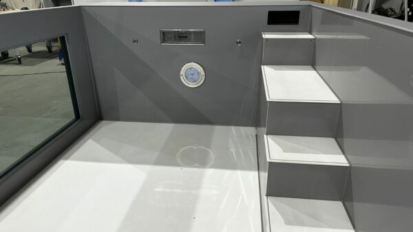 Piscine en polypropylène 6.5 mx 2.5 m avec fenêtre de piscine de 4 m-Neuf - Image 4