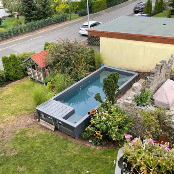 Piscine conteneur de 6.2 mx 2.5 m Jet Swim, Sport&Spa-Neuf - Image 4