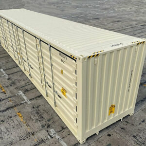 Conteneur maritime de 40 pieds High Cube Open Side (neuf)-Neuf