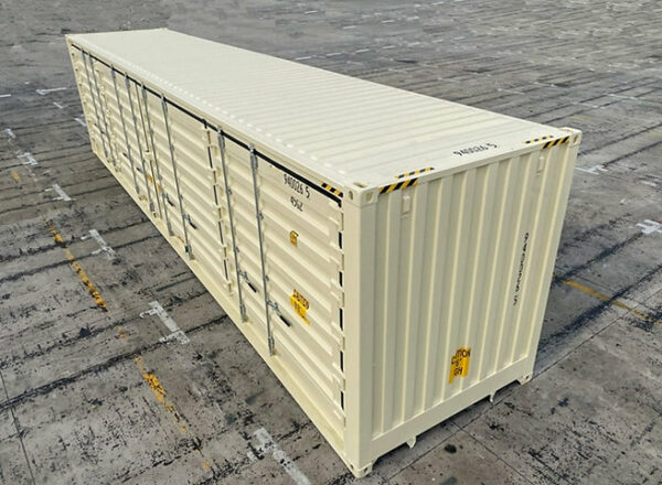 Conteneur maritime de 40 pieds High Cube Open Side (neuf)-Neuf