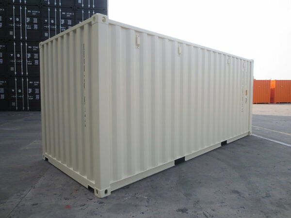 Container 20' Dry standard Blanc crème-Neuf