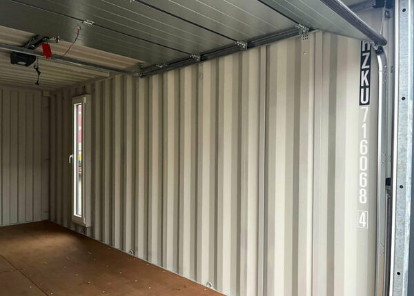 Conteneur Maritime 20' avec Portes Garage Sectionnelles-Neuf - Image 8