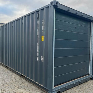 Conteneur Maritime 20' avec Portes Garage Sectionnelles-Neuf