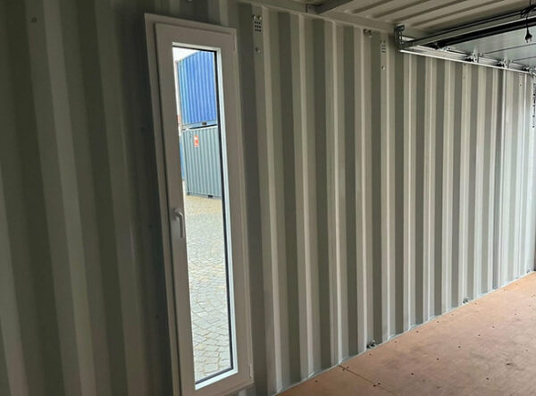 Conteneur Maritime 20' avec Portes Garage Sectionnelles-Neuf - Image 7