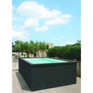 Mini container piscine mobile 5M25x2M55x1M26-Neuf